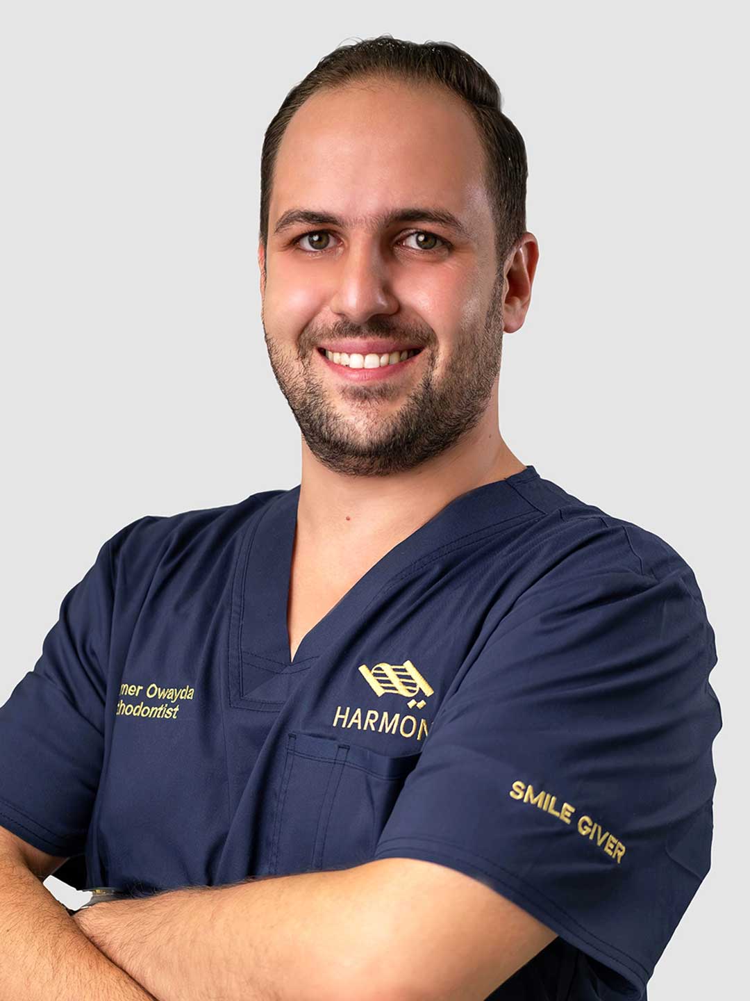 Portrait of Dr. Amer Owayda - Specialist Orthodontist at Harmony Medical Center in Abu Dhabi