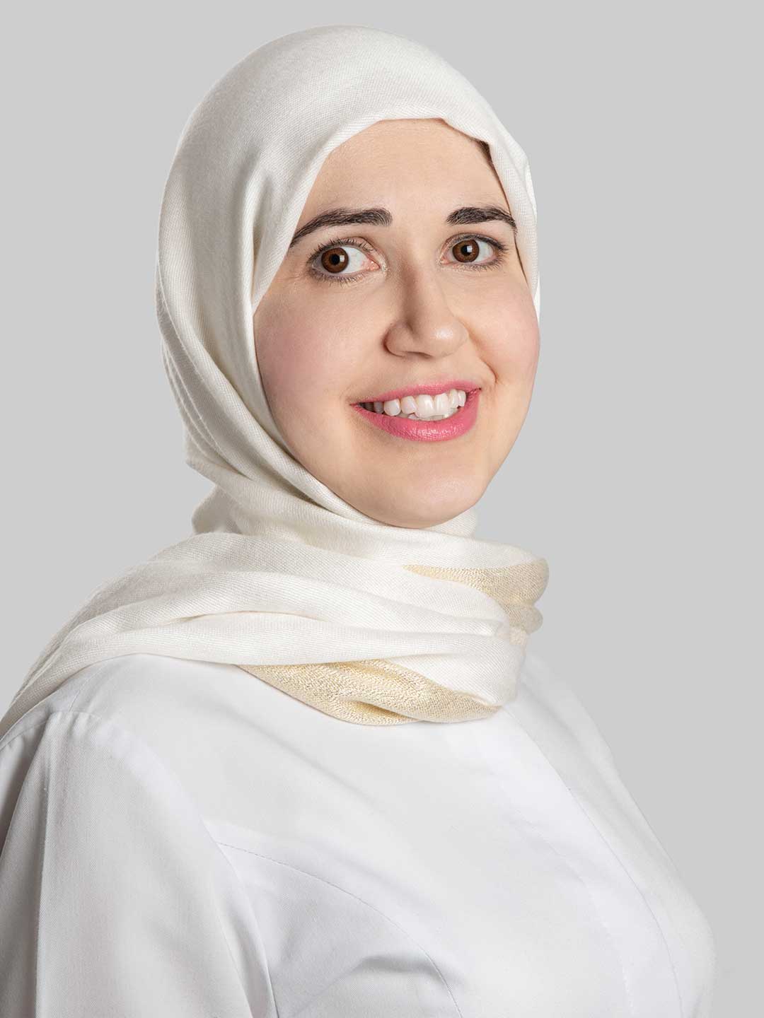 Portrait of Dr. Reem Hamid - General Dentist at Harmony Medical Center Khalifa City