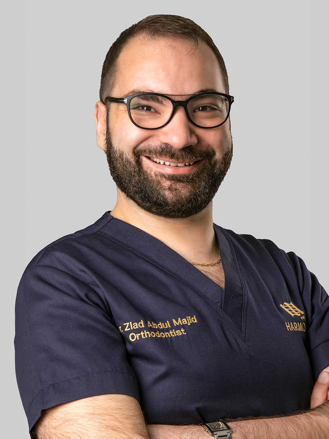 Portrait of Dr. Ziad Abdul Majid - Specialist Orthodontist at Harmony Medical Center in Abu Dhabi