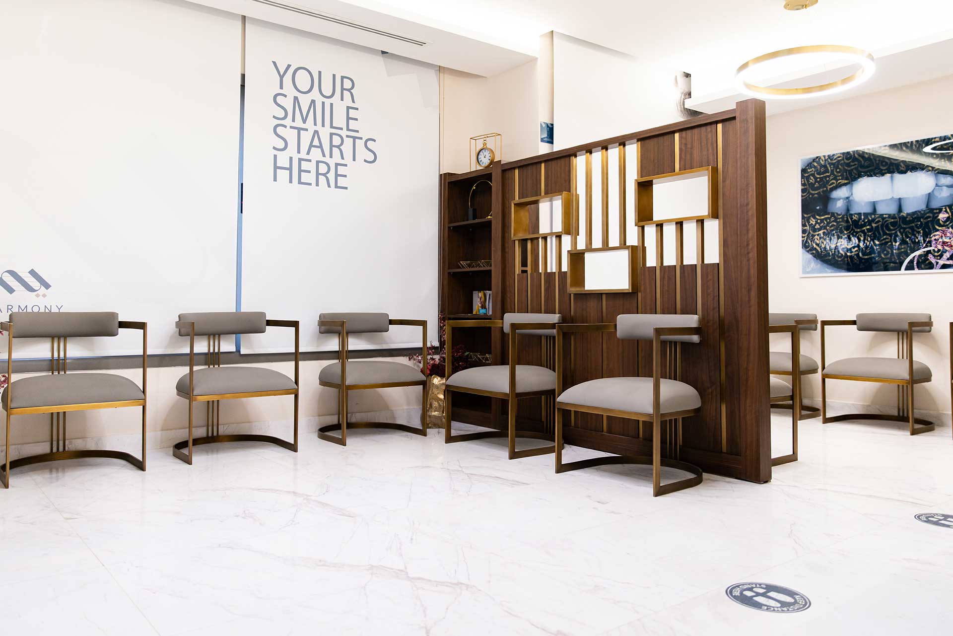 Interior of Harmony Plus Medical Center in Abu Dhabi